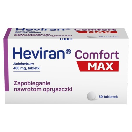 Heviran Comfort Max 400 mg x 60 comprimidos