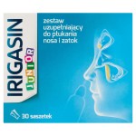 Irigasin Junior Wyrób medyczny zestaw uzupełniający do płukania nosa i zatok 32,4 g (30 x 1,08 g)