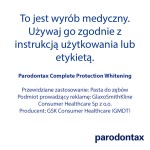 Parodontax Whitening Complete Protection Medizinprodukt-Zahnpasta mit Fluorid 75 ml
