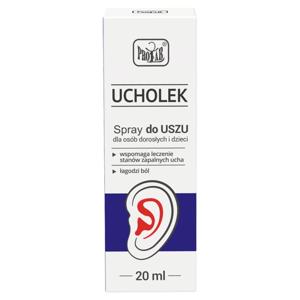 Ucholek Medical device ear spray 20 ml