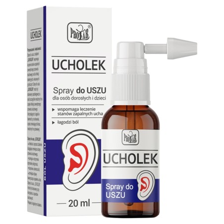 Ucholek Medical device ear spray 20 ml