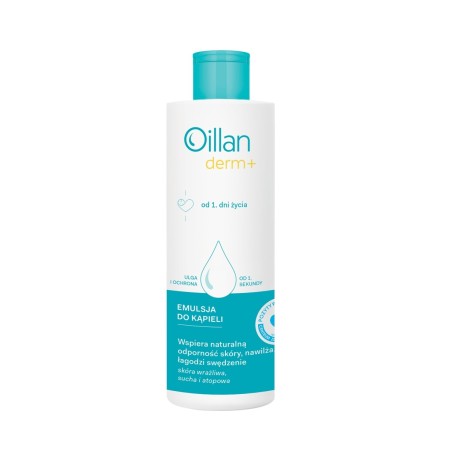 Oillan Derm+ Bath emulsion 200 ml