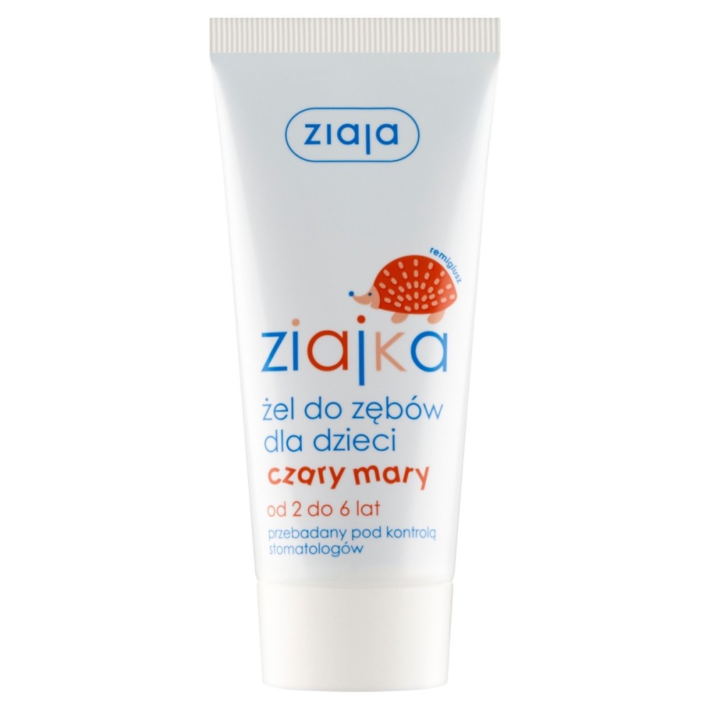 Ziaja Ziajka Tooth gel for children from 2 to 6 years old 50 ml