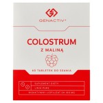 Genactiv Complément alimentaire colostrum à la framboise 60 g (60 pièces)