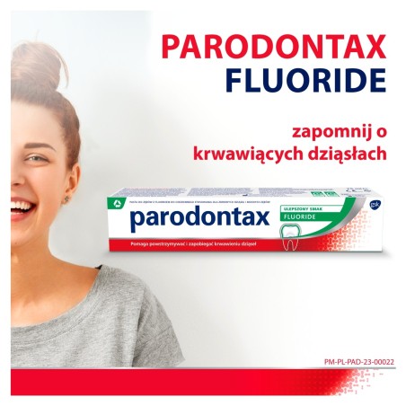 Parodontax Fluoride Wyrób medyczny pasta do zębów z fluorkiem 75 ml