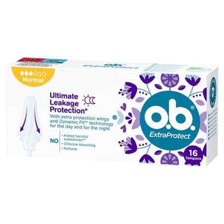 O.B. ExtraProtect Normal Tampons 16 pieces