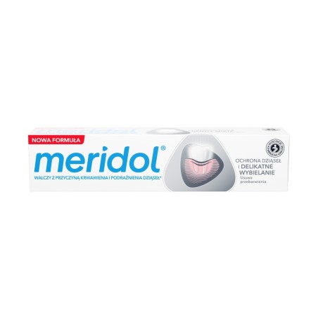 Meridol dentifrice Protection des gencives et blanchiment doux 75 ml