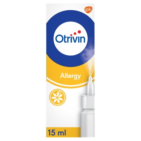 Otrivin Allergy 2,5 mg + 0,25 mg Aerozol ohne 15 ml