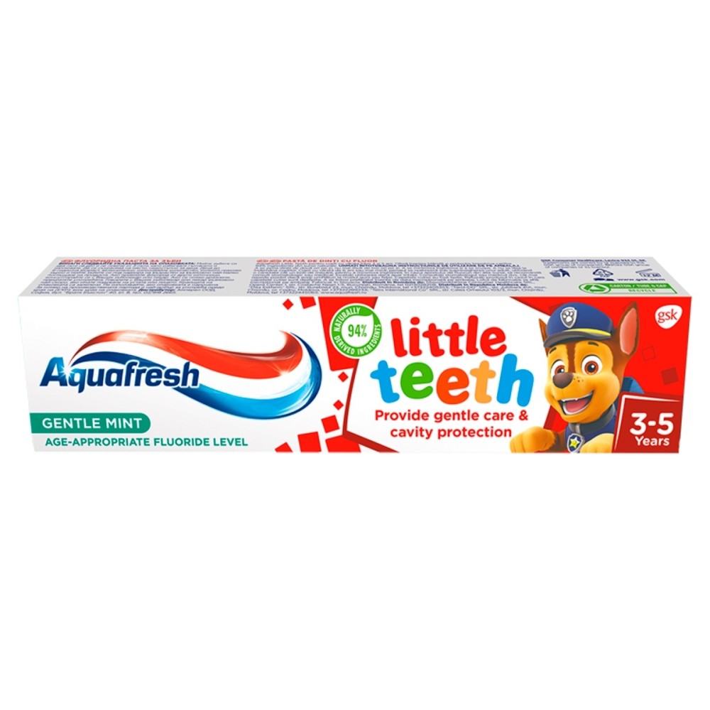 Aquafresh Little Teeth Toothpaste with fluoride 50 ml