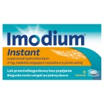 Imodium Instant Medicina antidiarroica senza bere, aroma di menta, 6 pezzi