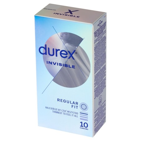 Durex Invisible Medical device kondomy 10 kusů