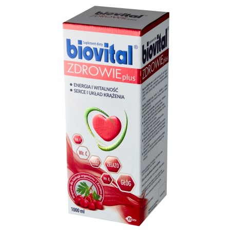 Biovital Nahrungsergänzungsmittel Gesundheit Plus 1000 ml