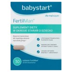 Babystart FertilMan Integratore alimentare durante il tentativo di concepimento per uomini 49 g (30 pezzi)