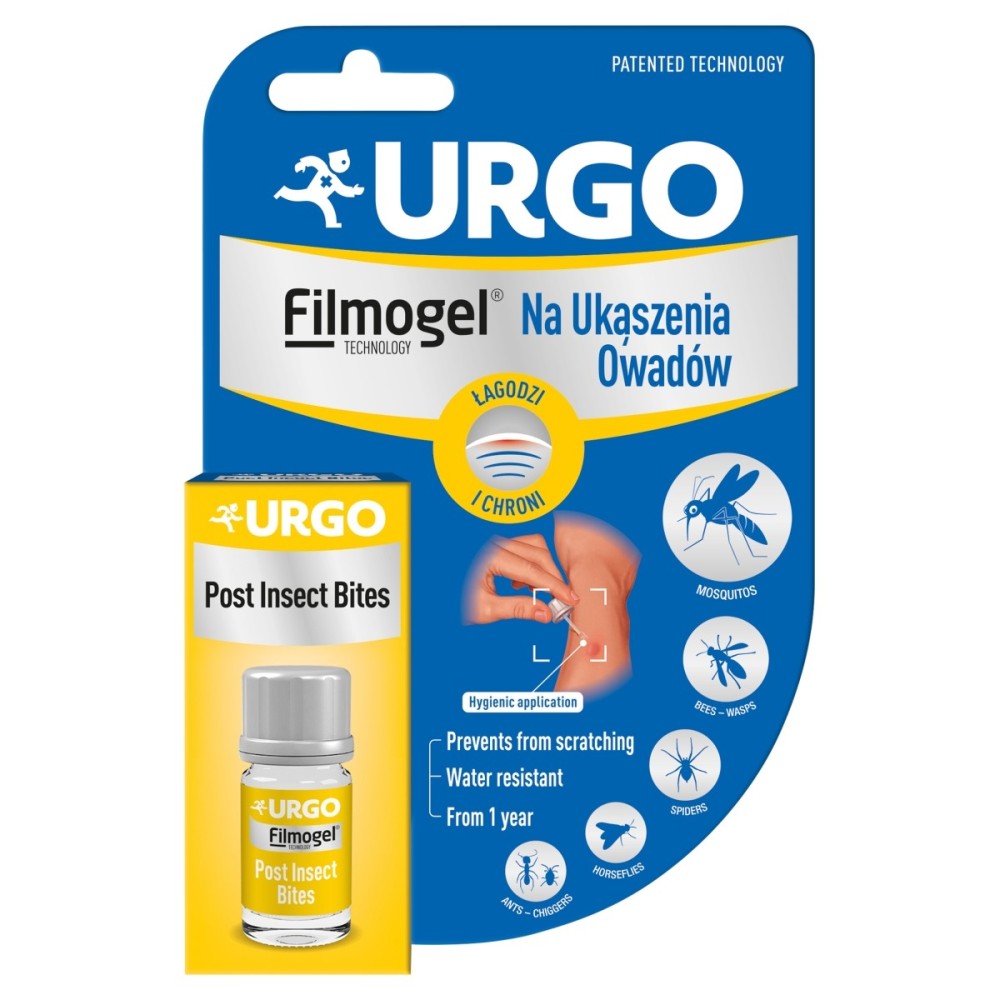 Urgo Filmogel Produkt w płynie na ukąszenia owadów 3,25 ml