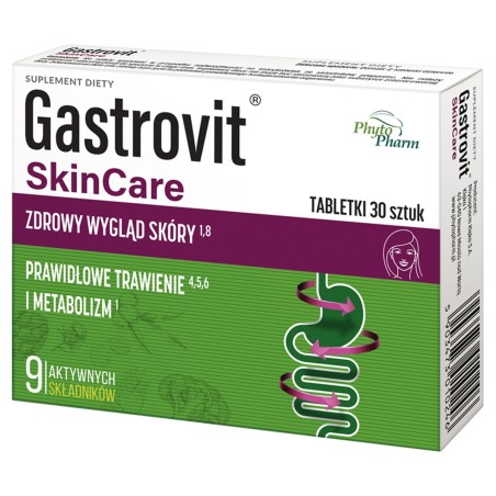 Gastrovit SkinCare Suplement diety tabletki 30 sztuk