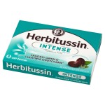 Herbitussin Intense Nahrungsergänzungsmittel Menthol und Eukalyptus 10 Stück