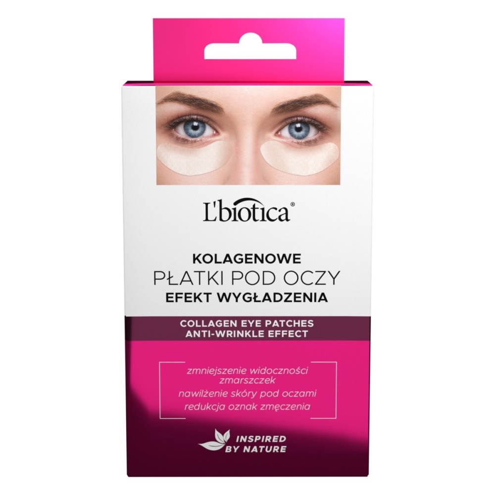 L'biotica eye patches smoothing wrinkles, 3 pairs