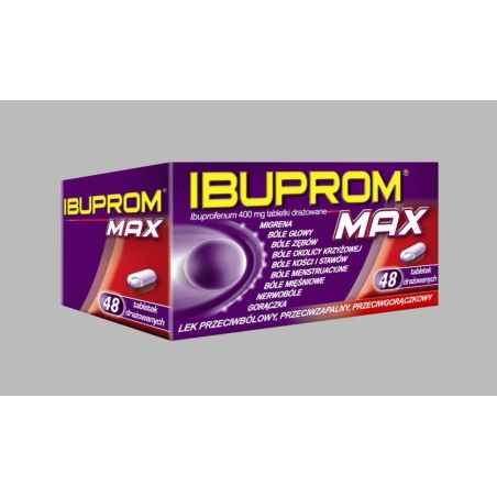 Ibuprom MAX x 48 tabletek