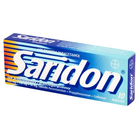 Saridon Antidolorifico e antipiretico 10 compresse