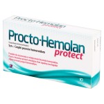 Procto-Hemolan Protect Supositorios contra hemorroides 10 piezas