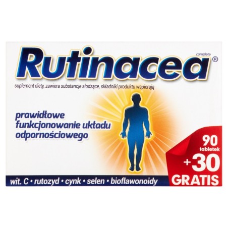Rutinacea Complete Dietary supplement 120 pieces