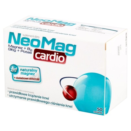 NeoMag cardio Dietary supplement 50 pieces
