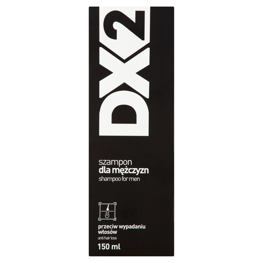 DX2 Champú para hombre contra la caída del cabello 150 ml