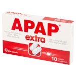 Apap Extra Antidouleur antipyrétique 10 pièces