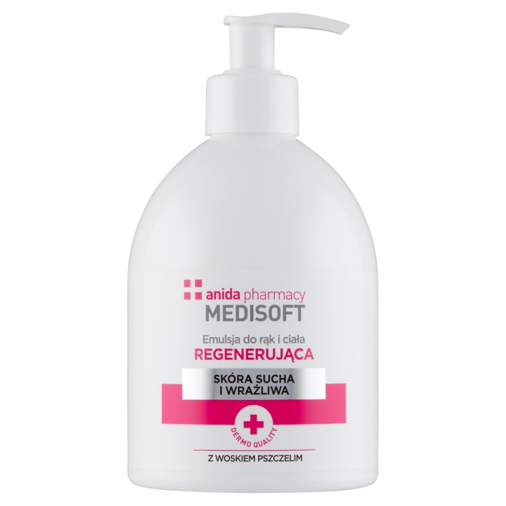 Anida Medisoft Emulsione rigenerante mani e corpo 500 ml
