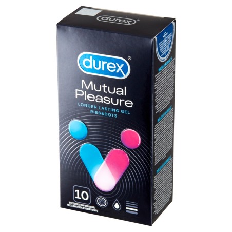 Durex Mutual Pleasure Condoms 10 pieces