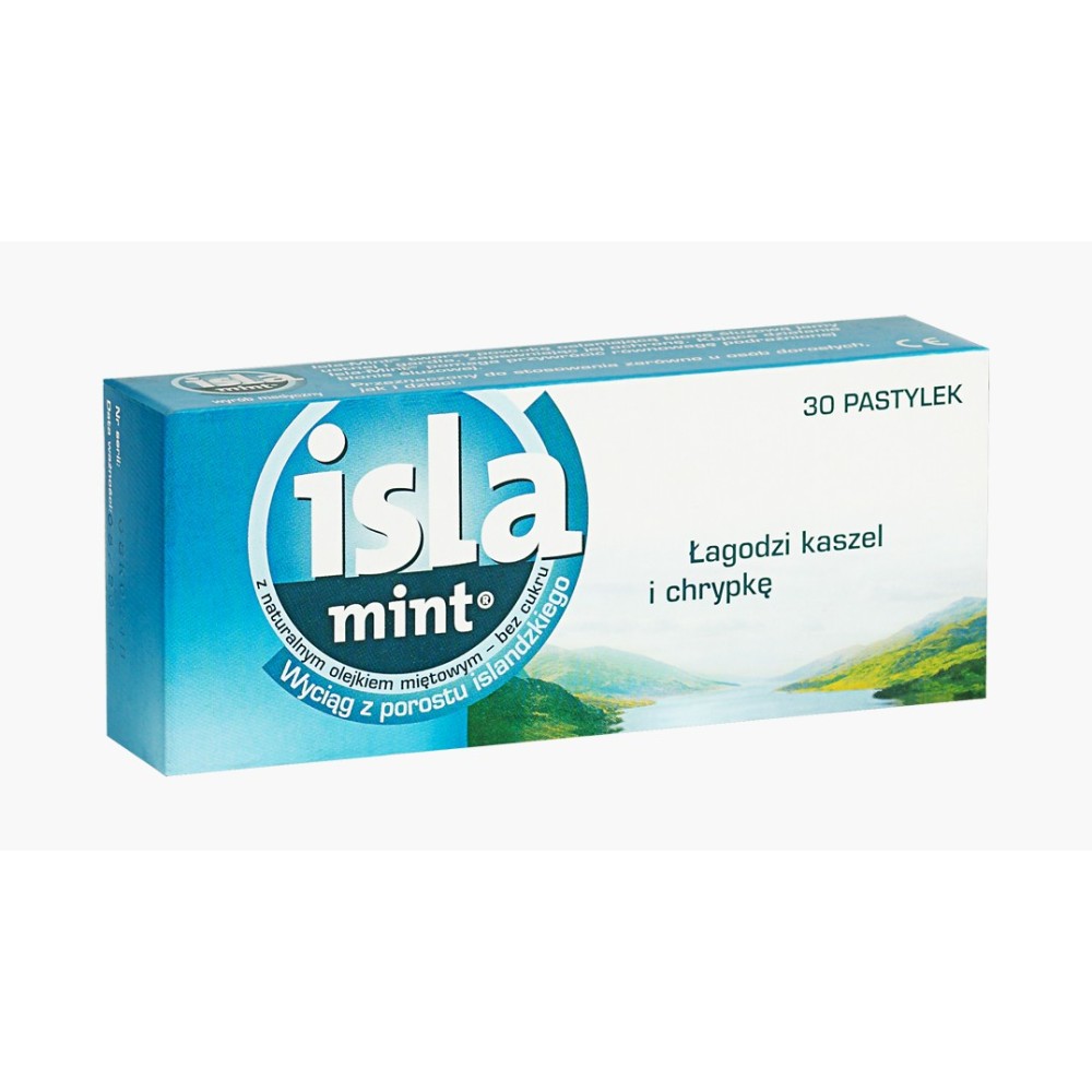 Isla-Mint 100 mg x 30 pastilek.