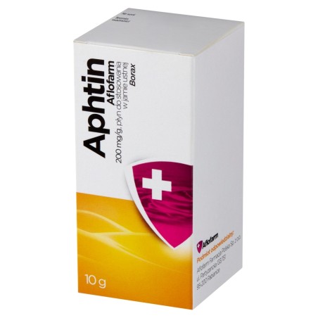Aphtin Liquid pro použití v dutině ústní 10 g