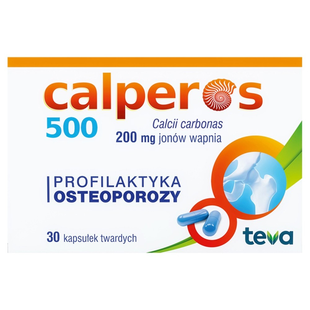 Calperos 500 Hard capsules 30 pieces