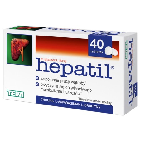 Hepatil Dietary supplement 40 pieces
