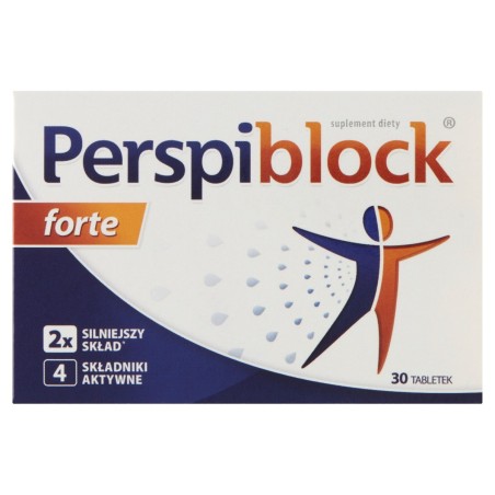 Perspiblock Forte Suplemento dietético 30 piezas