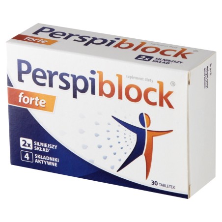 Perspiblock Forte Dietary supplement 30 pieces