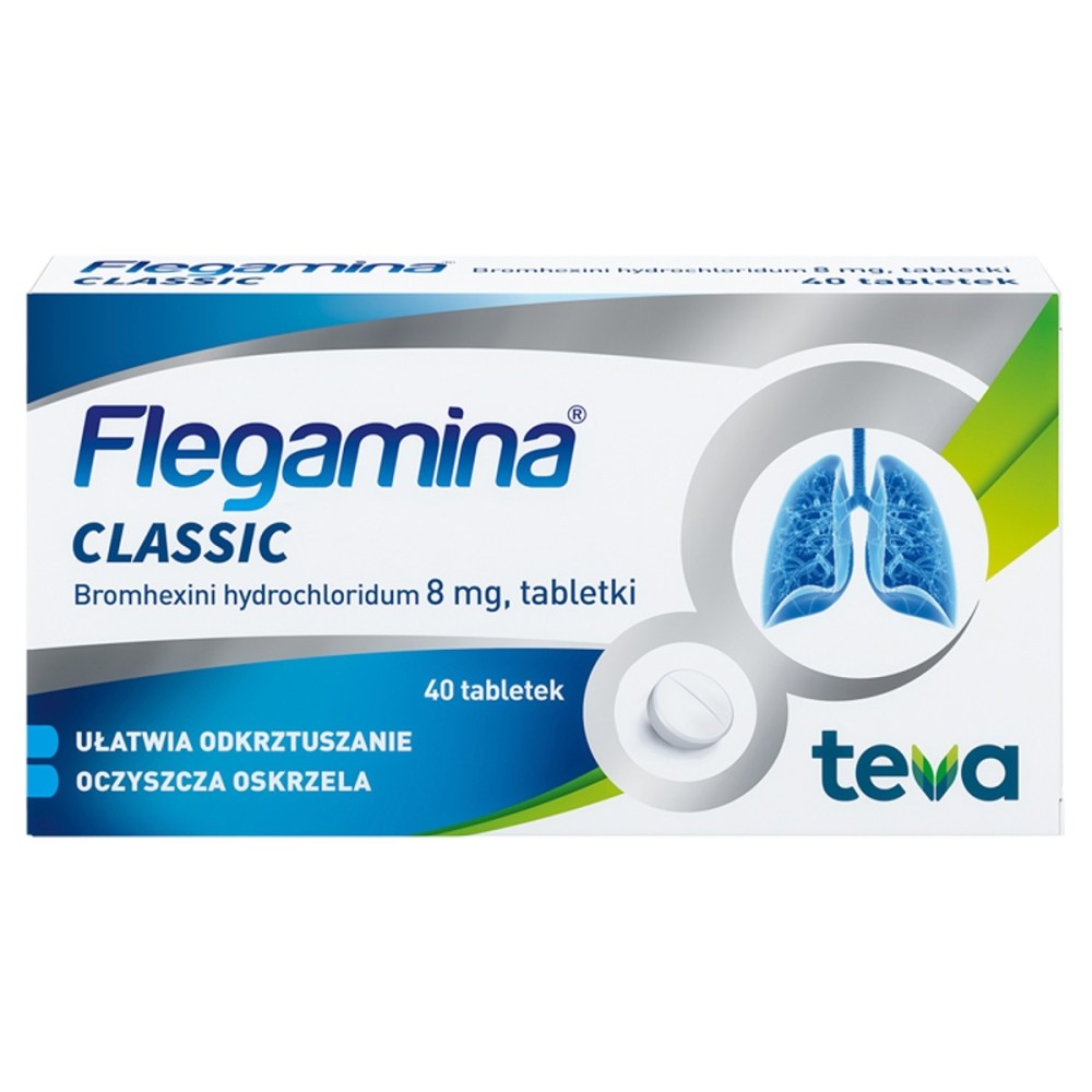 Flegamina Classic Tablets 40 pcs.