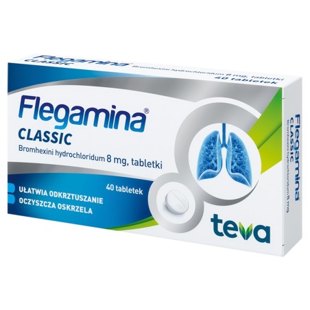 Flegamina Classic Tablets 40 pcs.
