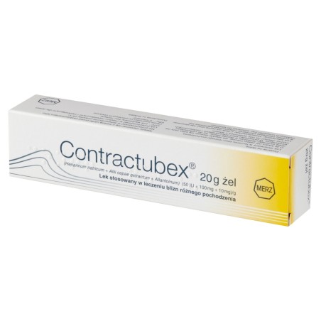 Contractubex 50 IE + 100 mg + 10 mg Gel 20 g