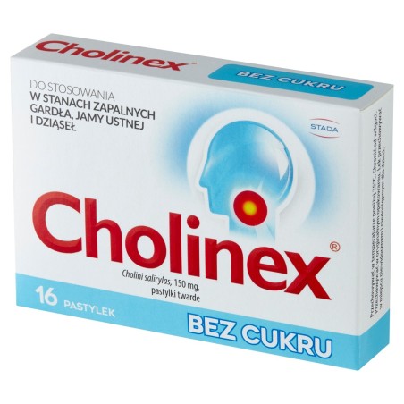 Cholinex Sugar-free lozenges 16 pieces