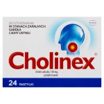 Cholinex pastilky 24 kusů
