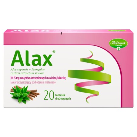 Alax Abführmittel pflanzlichen Ursprungs 20 Stück