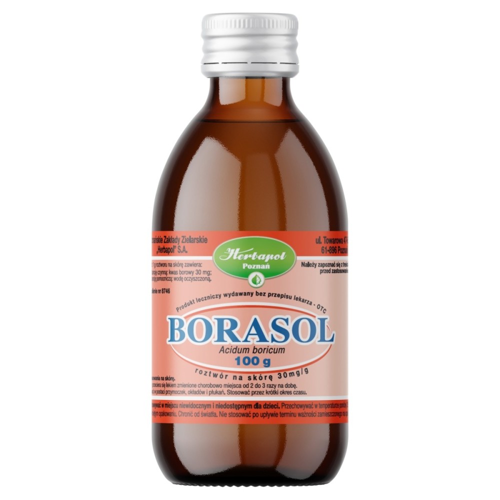 Borasol 30 mg/g Hautlösung 100 g