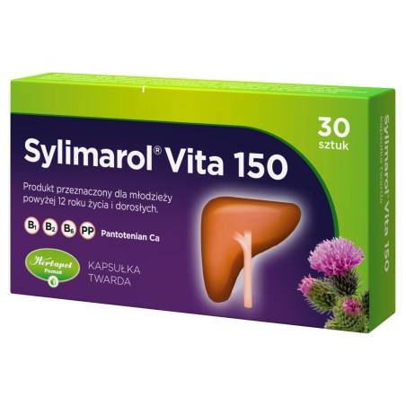 Sylimarol Vita 150 Hard capsules 30 pieces
