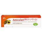 Aesculan 62,5 mg + 5 mg Rektální mast 30 g