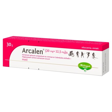 Arcalen 20 mg + 12,5 mg Pommade 30 g
