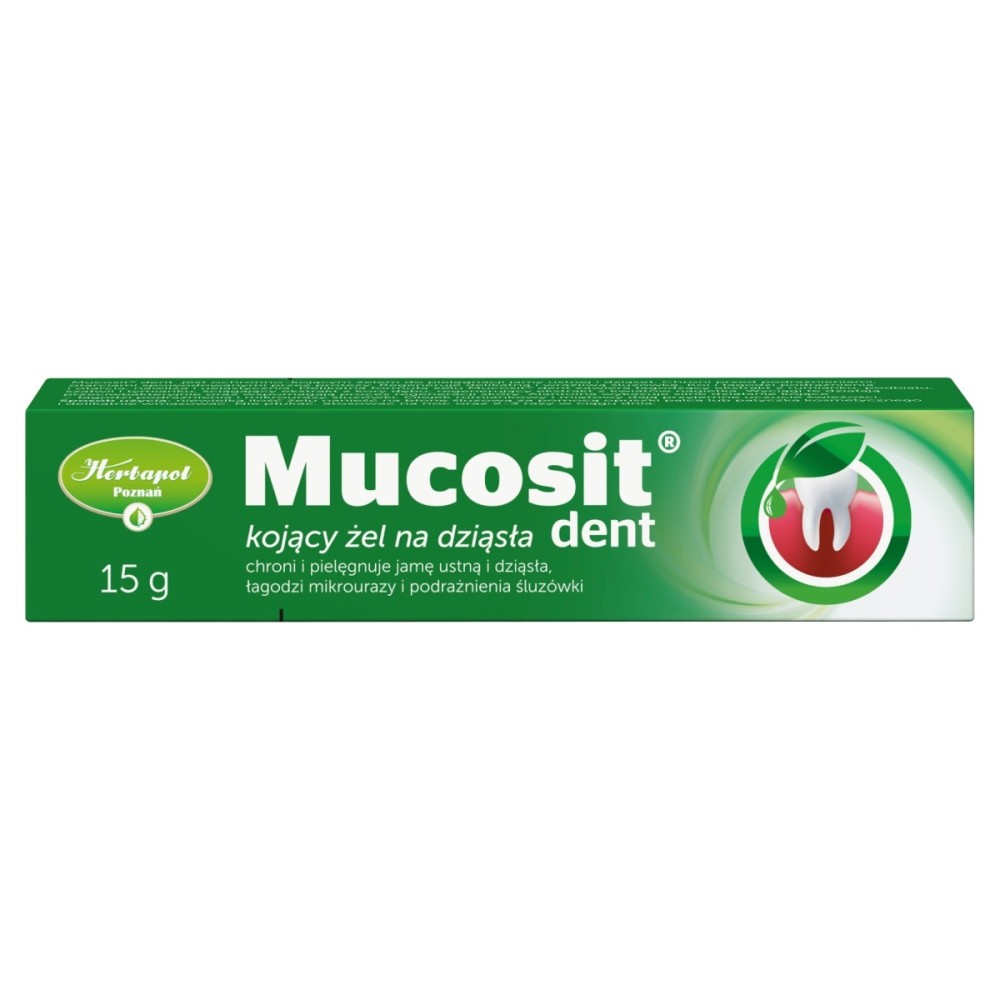 Mucosit dent Soothing gel for gums 15 g