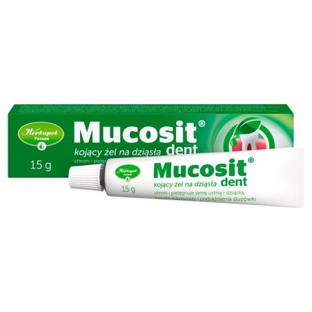 Mucosit dent Beruhigendes Gel für Zahnfleisch 15 g
