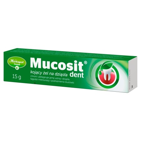 Mucosit dent Beruhigendes Gel für Zahnfleisch 15 g