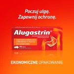 Alugastrin Dihydroxyaluminii natrii carbonas 340 mg Lek o smaku miętowym 40 sztuk